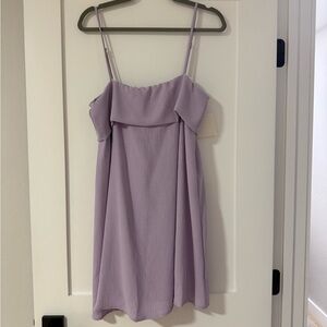Lavender Spaghetti Strap Dress